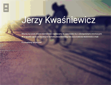 Tablet Screenshot of kwasniewicz.com